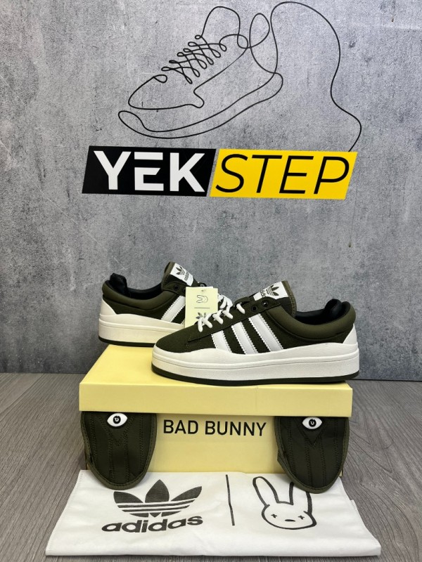 Adidas Bad Bunny Haki-Beyaz